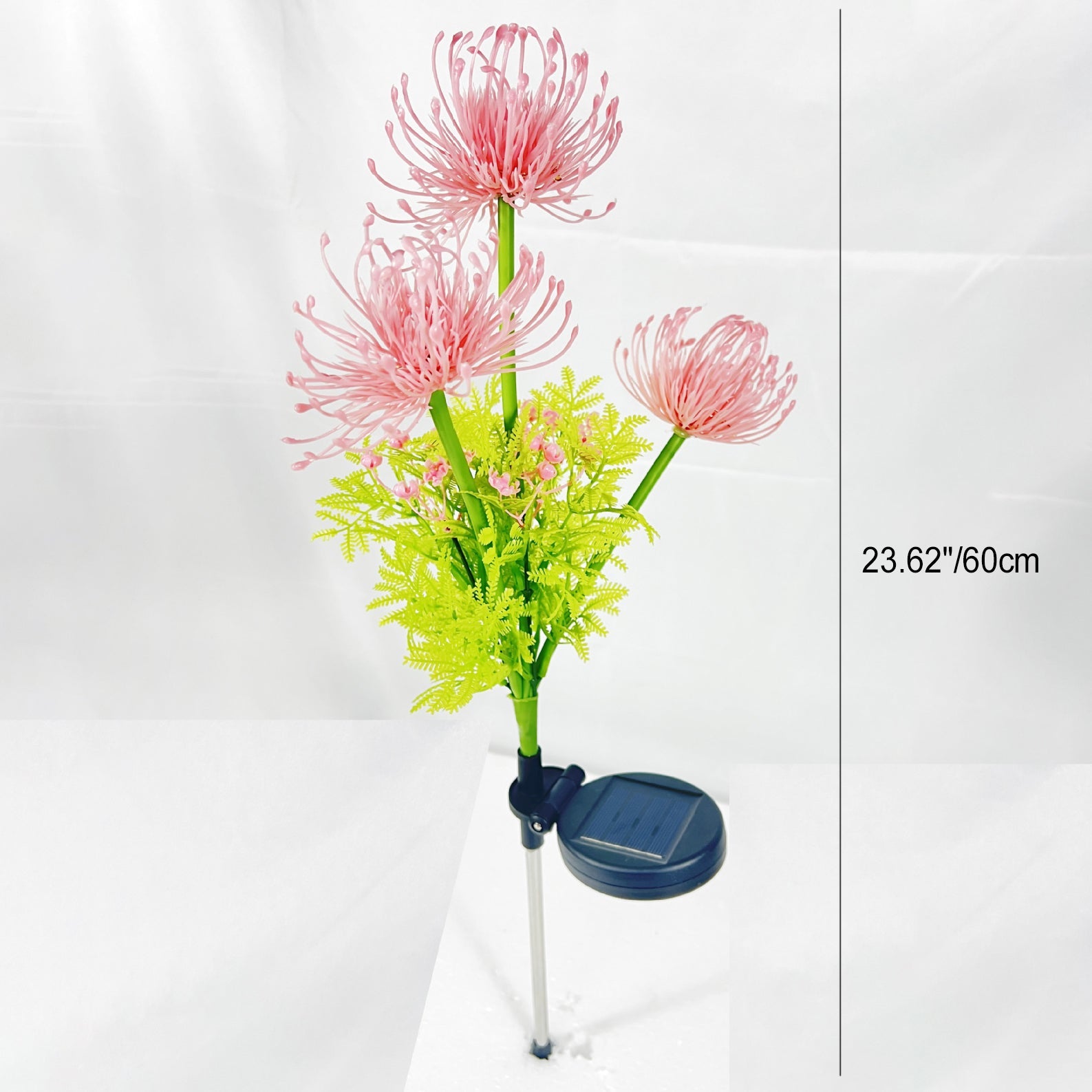 Artificial PVC Flower Lawn Outdoor Light