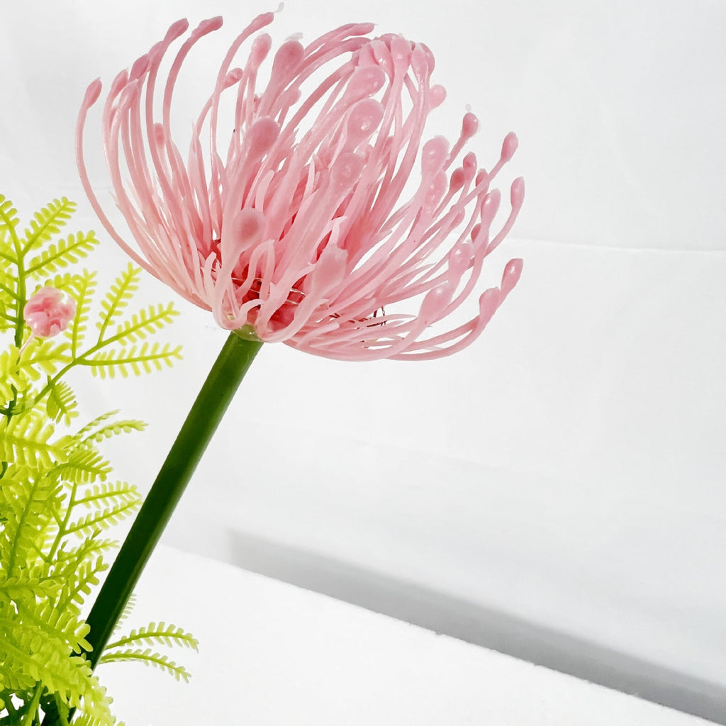 Artificial PVC Flower Lawn Outdoor Light