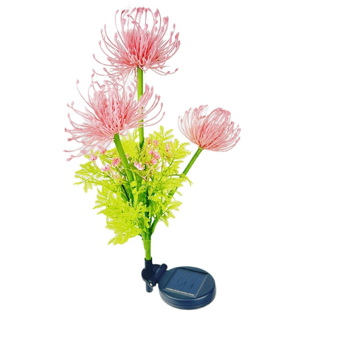 Artificial PVC Flower Lawn Outdoor Light