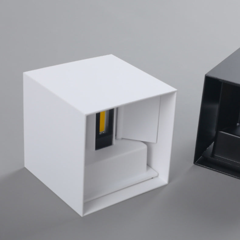 Cube Up Down Aluminum Wall Lamp