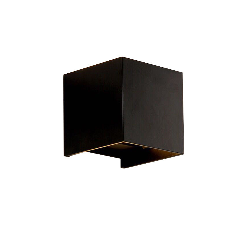 Cube Up Down Aluminum Wall Lamp