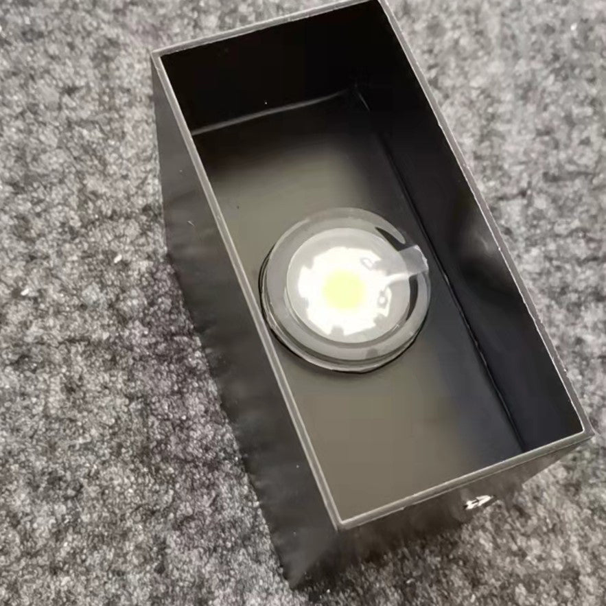 Cube Up Down Aluminum Wall Lamp