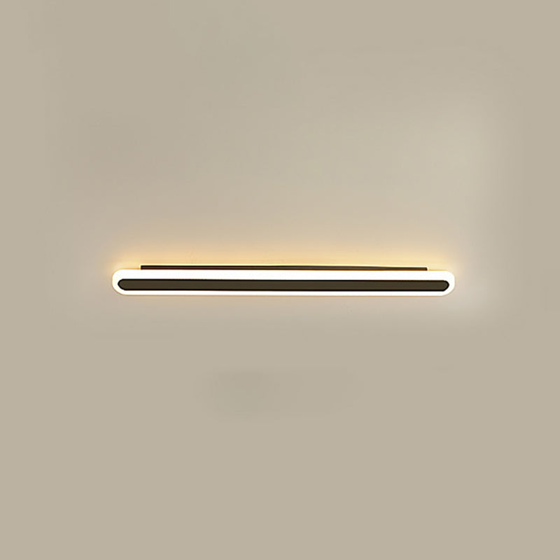 Rectangle Long Line Iron Wall Lamp