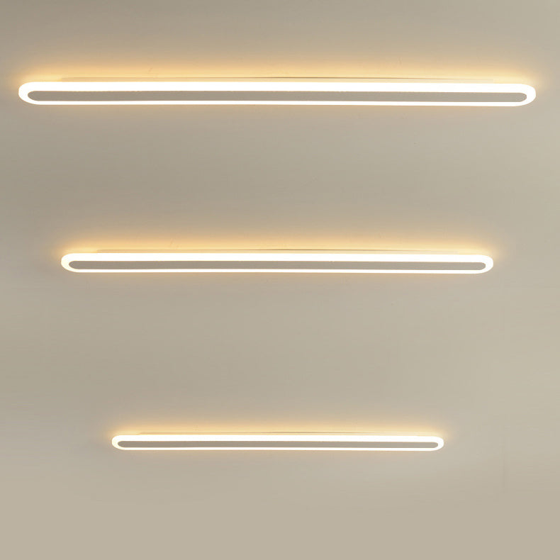 Rectangle Long Line Iron Wall Lamp