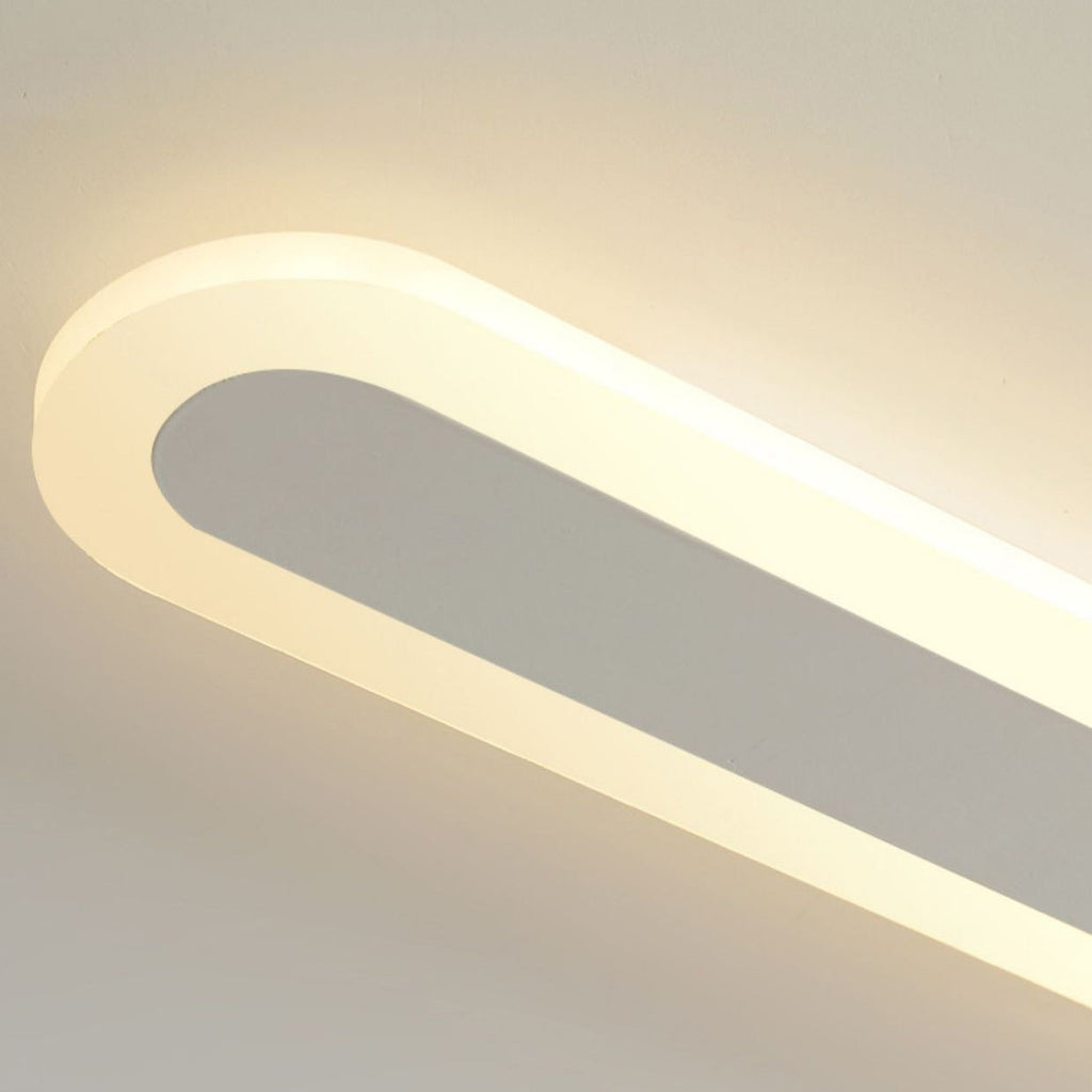 Rectangle Long Line Iron Wall Lamp