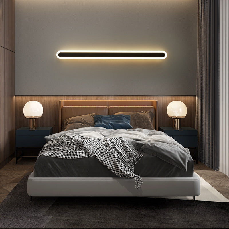 Rectangle Long Line Iron Wall Lamp