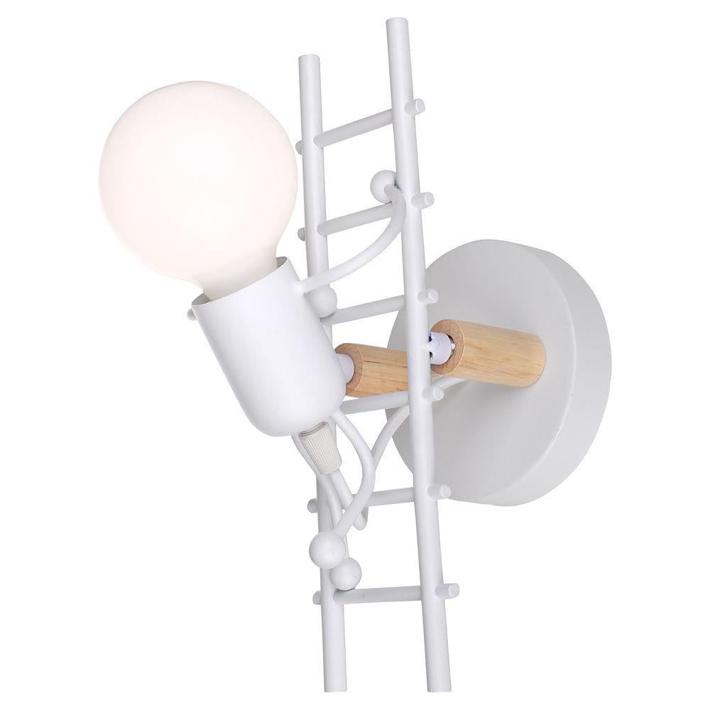 Humanoid Ladder Iron Living Wall Lamp