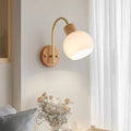 Ball Stripe Acrylic Wood Wall Lamp
