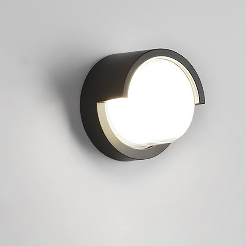 Round Square Plastic Acrylic Outdoor Light