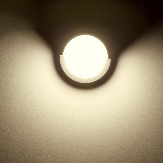 Round Square Plastic Acrylic Outdoor Light