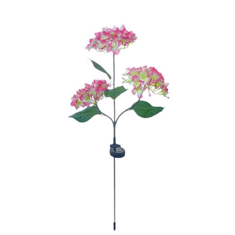 Cloth Artificial Flower Lawn Outdoor Light