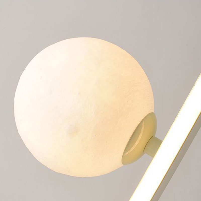 Decorative Curved Line Iron Table Lamp