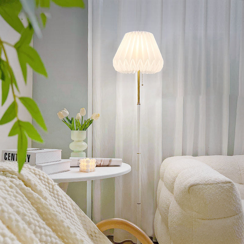 Wind Skirt Acrylic Iron Floor Lamp