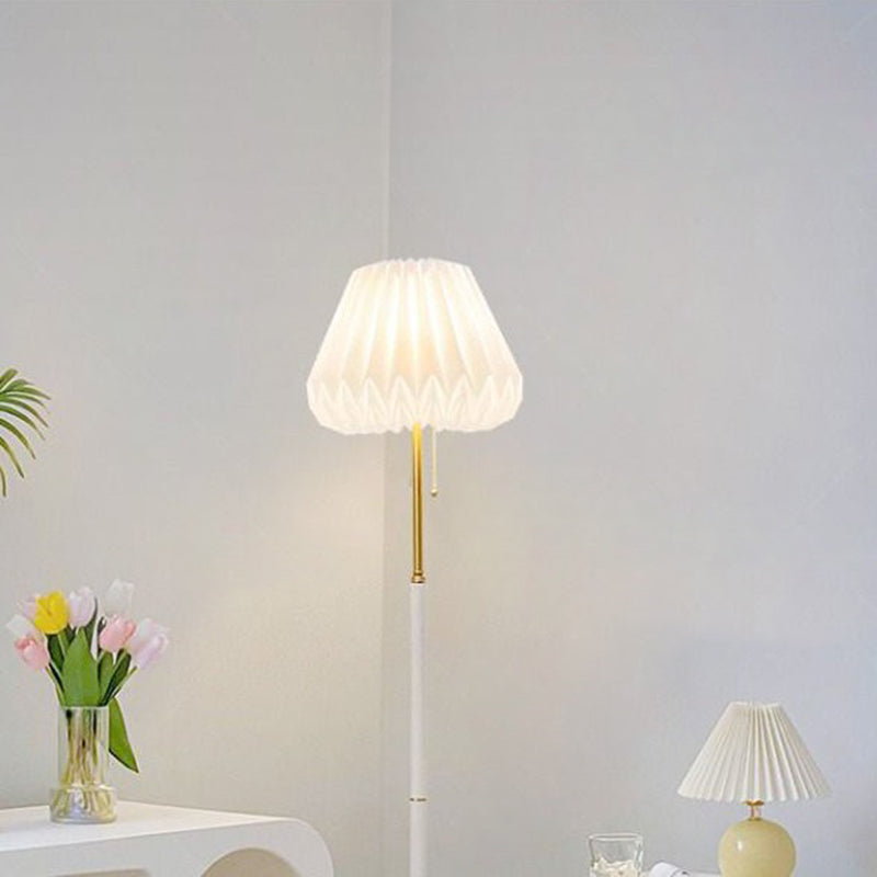 Wind Skirt Acrylic Iron Floor Lamp