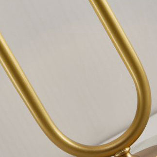 Paper Clip Oval Marble Table Lamp