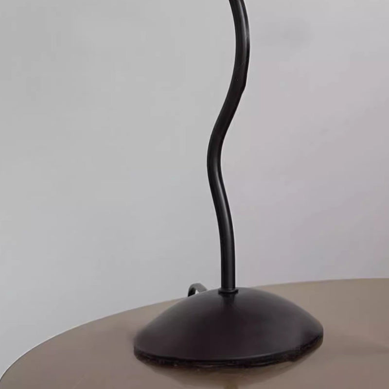 Wave Iron Fabric Petal Table Lamp