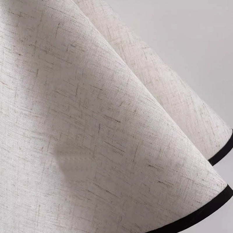 Wave Iron Fabric Petal Table Lamp