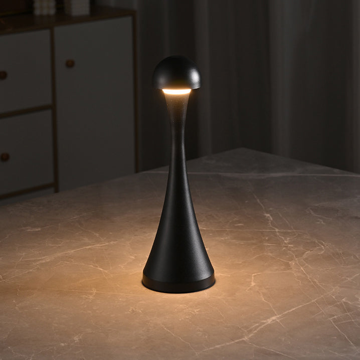 Iron Mushroom Acrylic Living Table Lamp