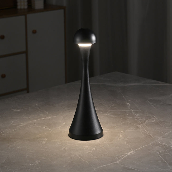 Iron Mushroom Acrylic Living Table Lamp