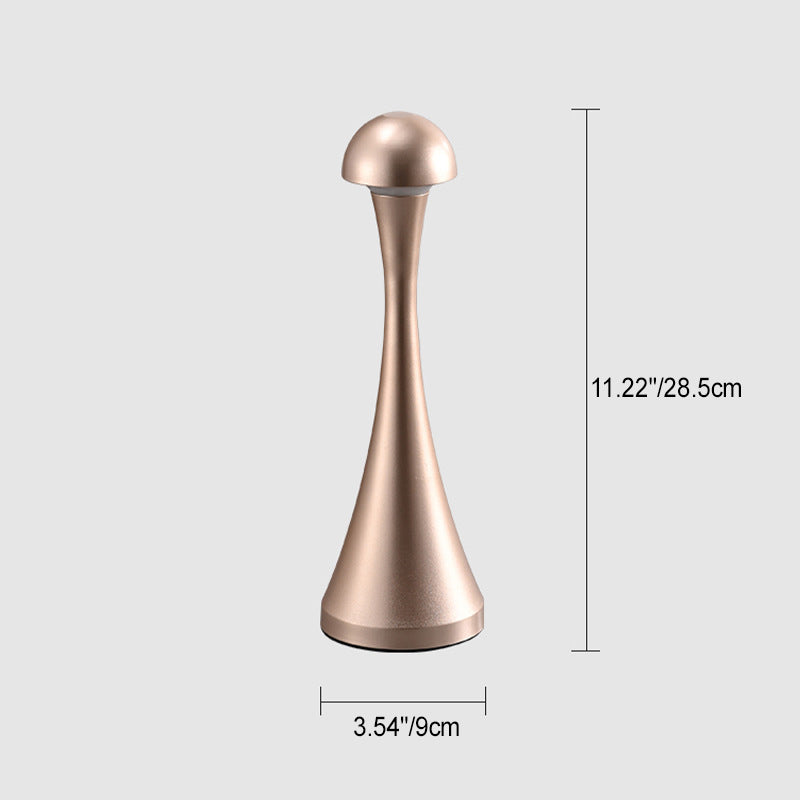 Iron Mushroom Acrylic Living Table Lamp