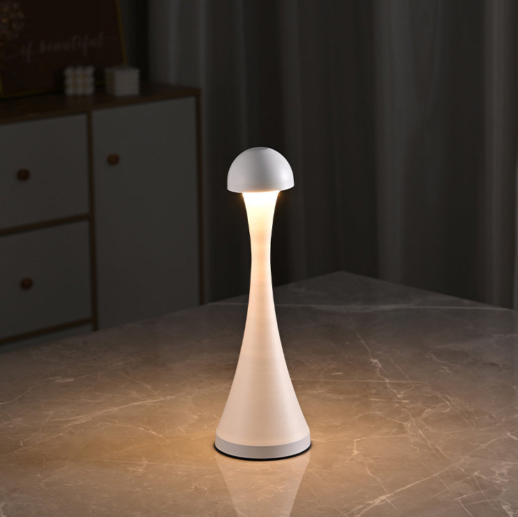 Iron Mushroom Acrylic Living Table Lamp