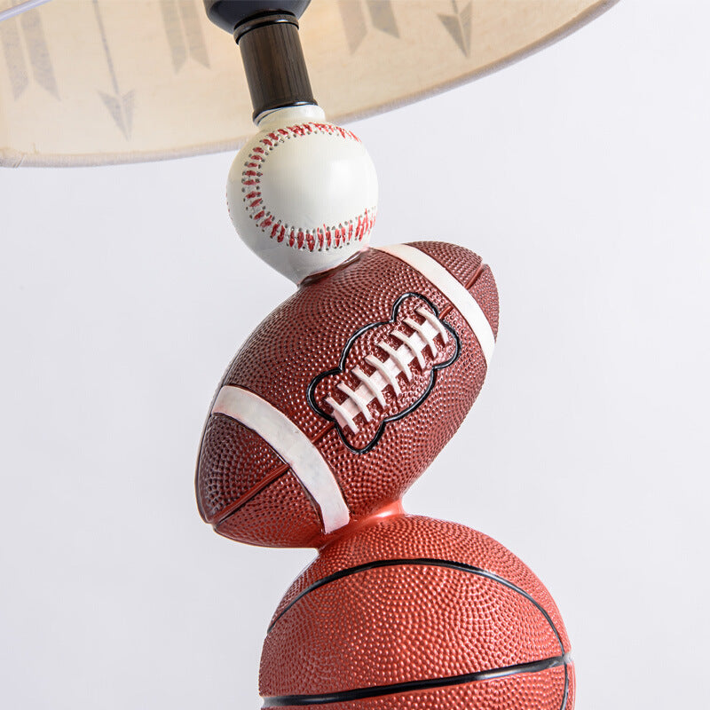 Kids Football Basketball Baseball Table Lamp