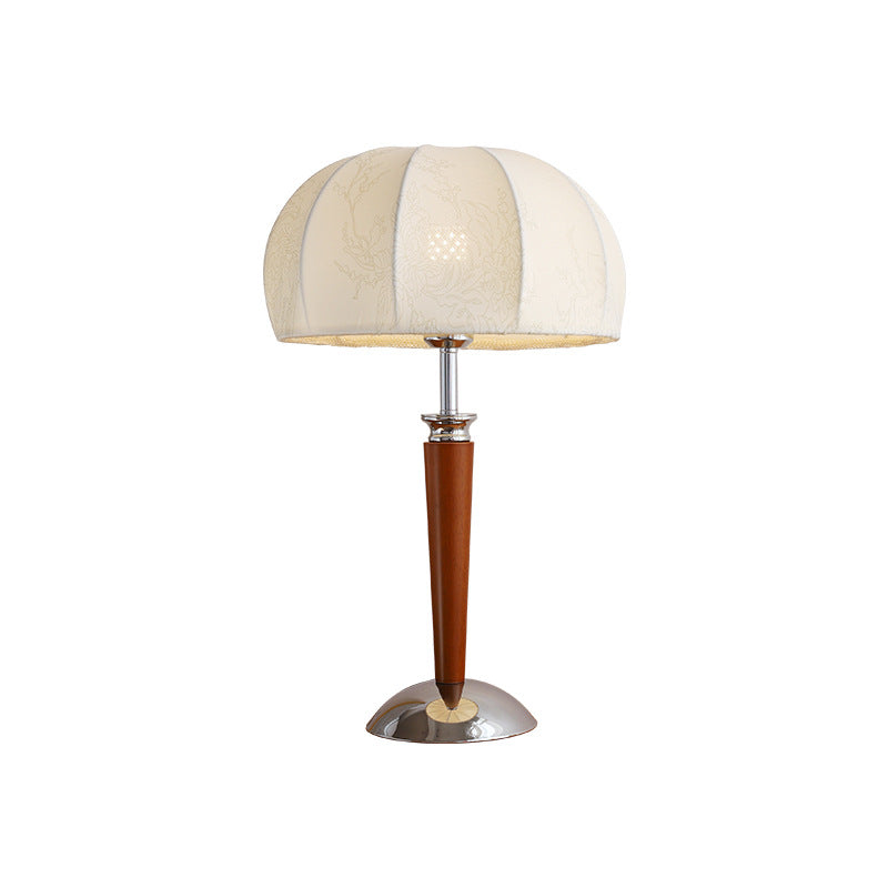 Pull Chain Dome Peony Table Lamp