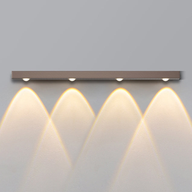 Long Multi Lights Aluminum Wall Lamp