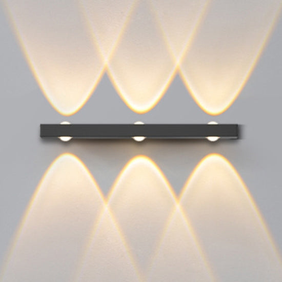 Long Multi Lights Aluminum Wall Lamp