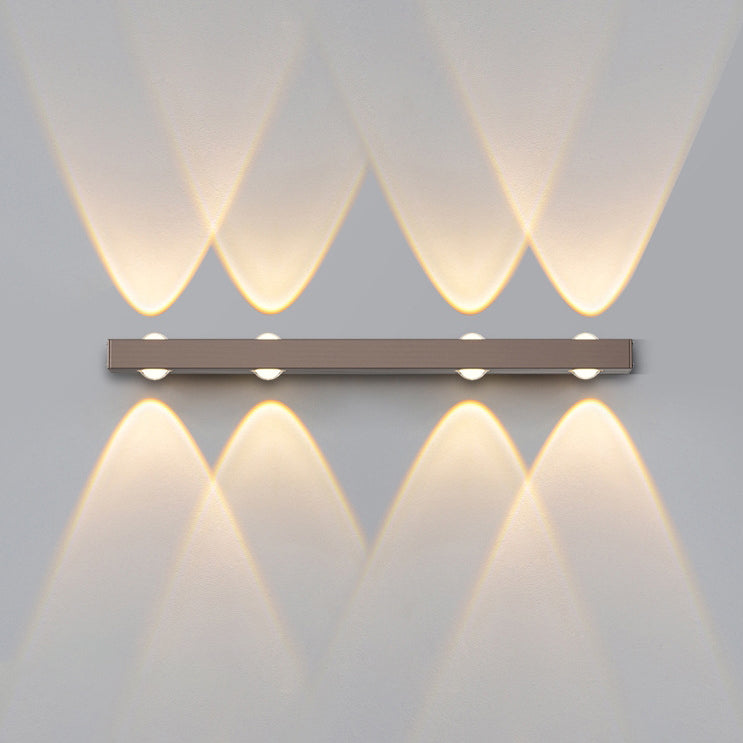 Long Multi Lights Aluminum Wall Lamp