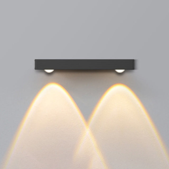 Long Multi Lights Aluminum Wall Lamp