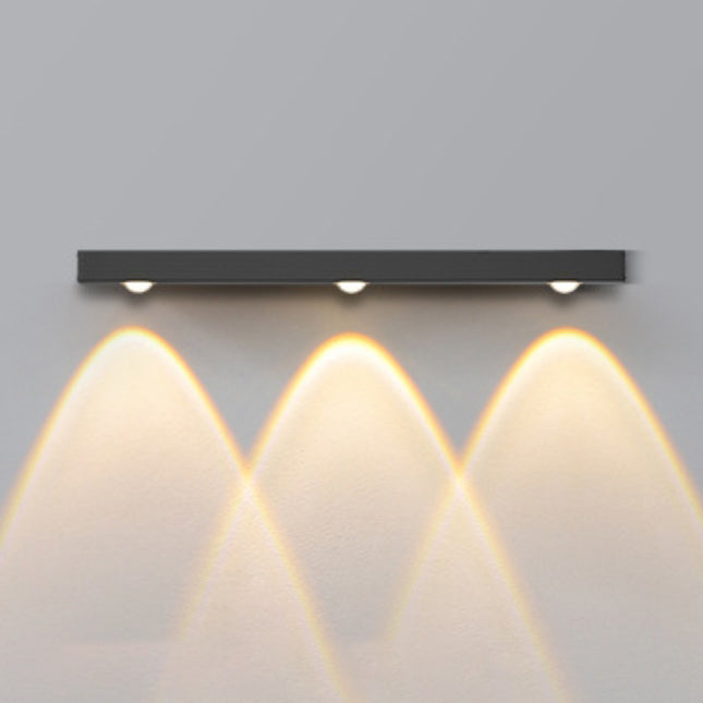 Long Multi Lights Aluminum Wall Lamp
