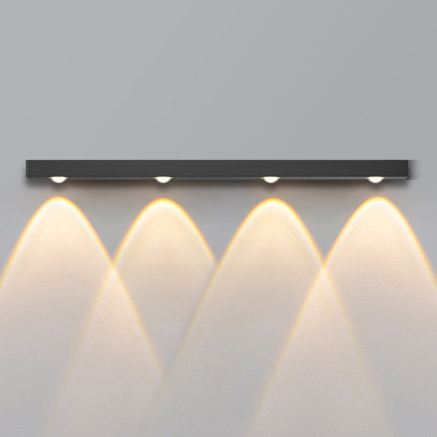 Long Multi Lights Aluminum Wall Lamp