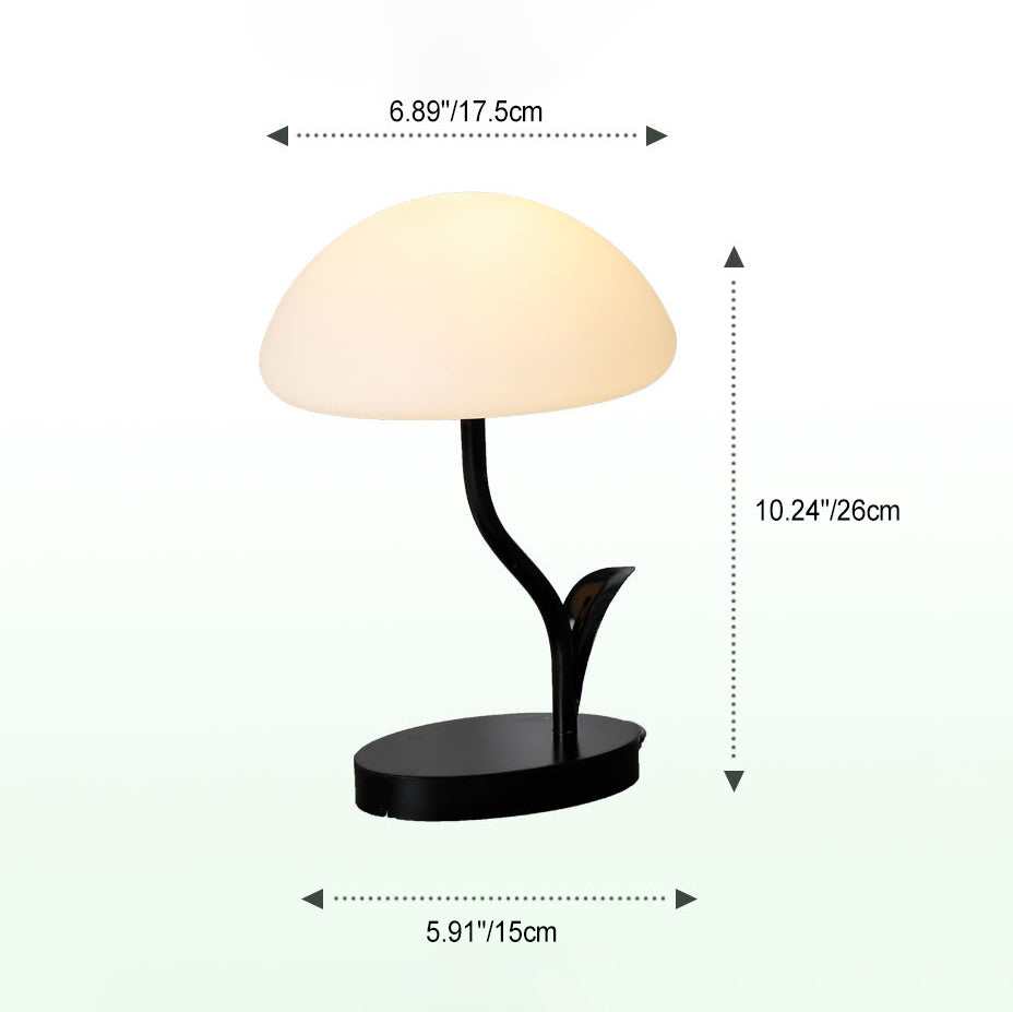 Mushroom Shape Iron ABS Table Lamp