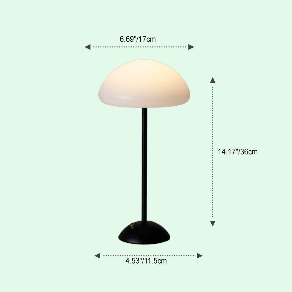 Mushroom Shape Iron ABS Table Lamp