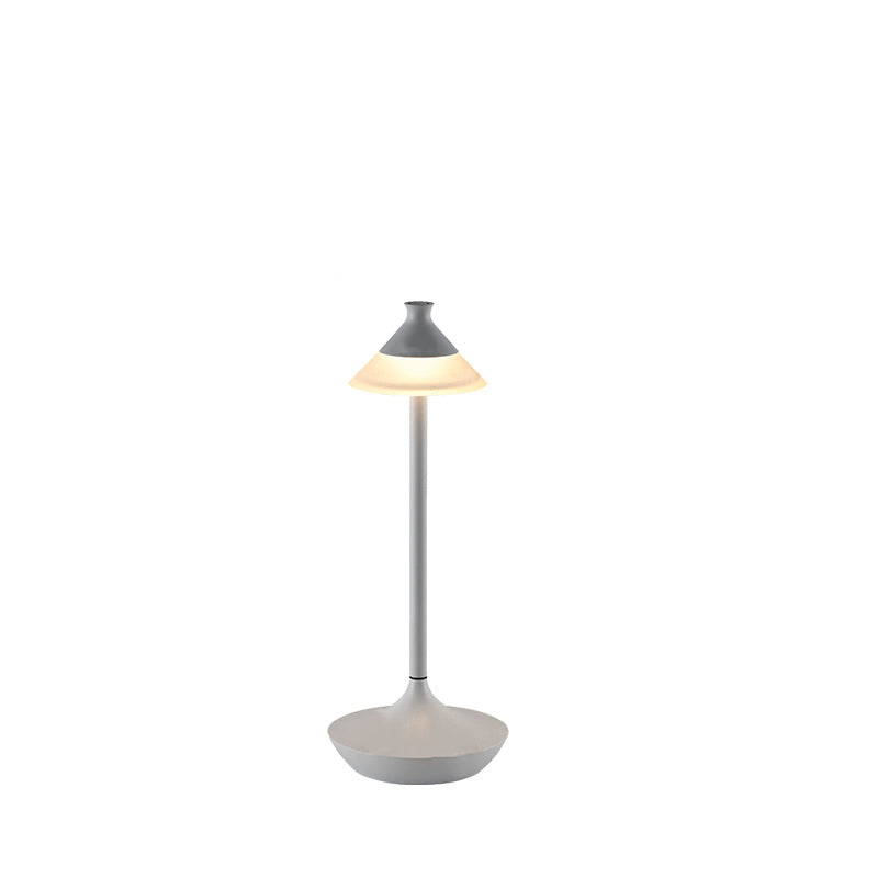 Rechargeable Spire Aluminum PMMA Table Lamp