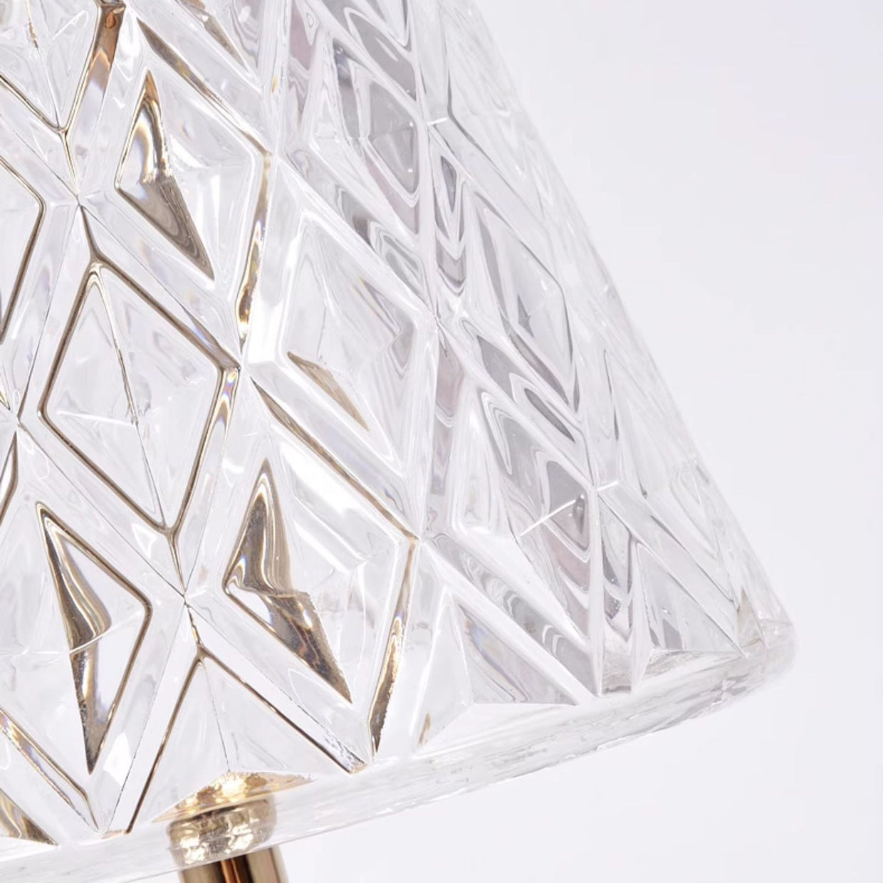 Ball Cone Drum Glass Table Lamp