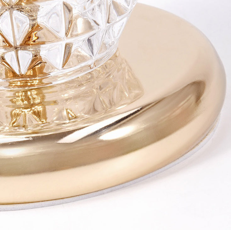 Ball Cone Drum Glass Table Lamp
