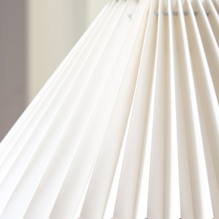 Mushroom Linen Imitation Sheepskin Table Lamp