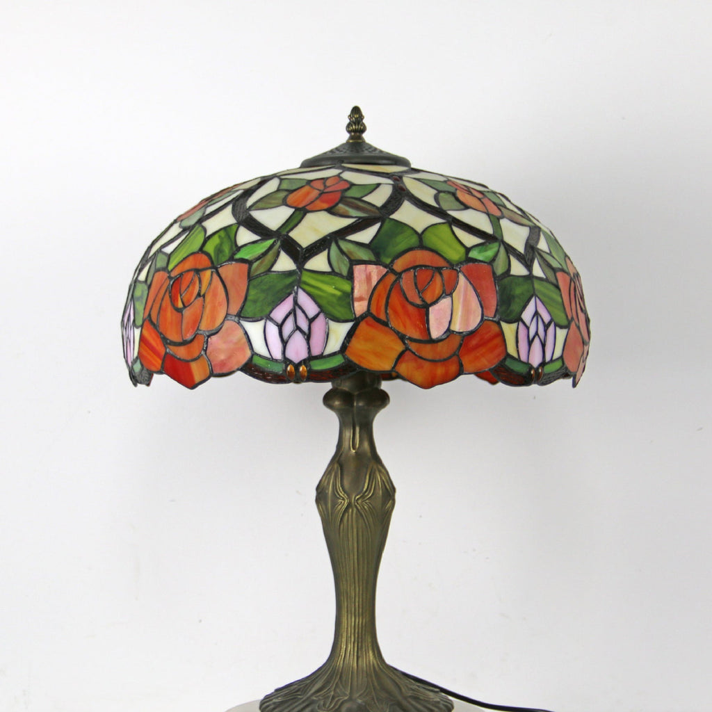 Dome Resin Colorful Glass 2-Light Table Lamp