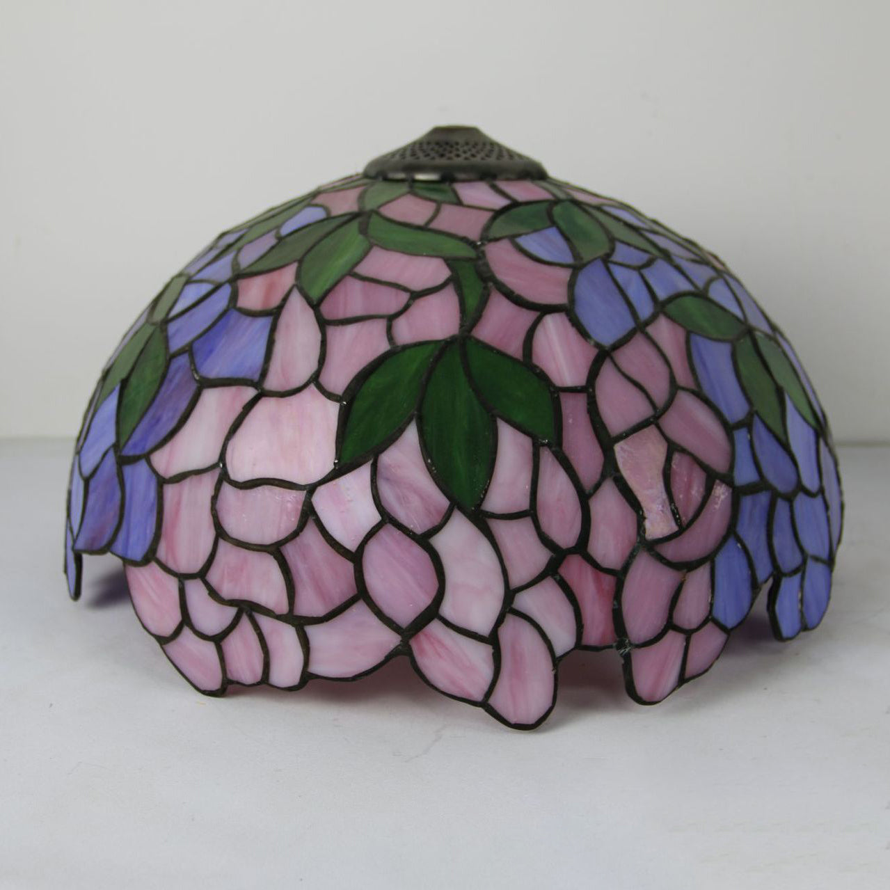Dome Resin Colorful Glass 2-Light Table Lamp