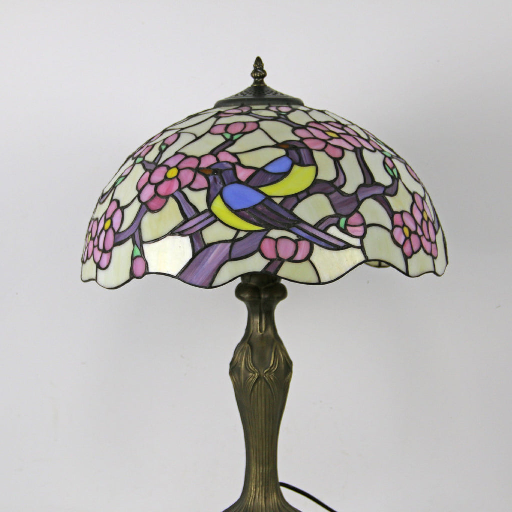 Dome Resin Colorful Glass 2-Light Table Lamp