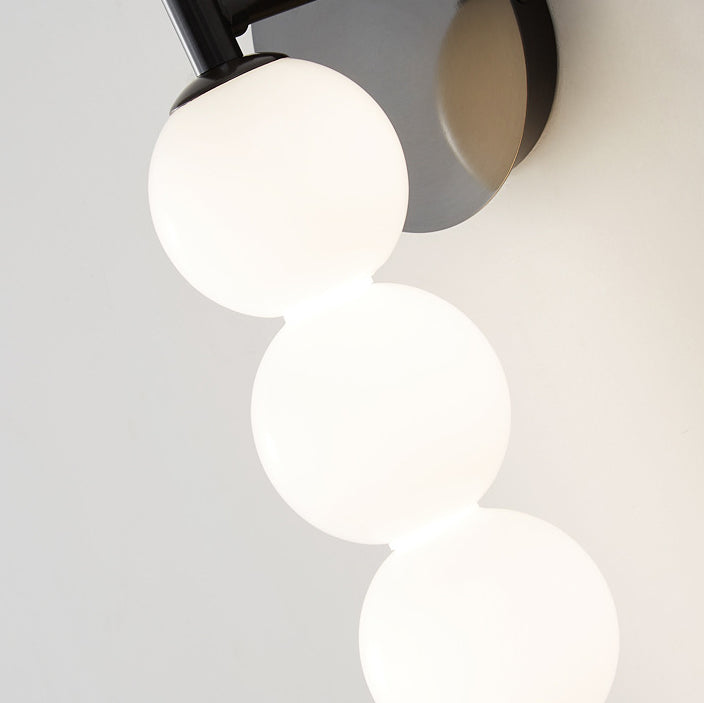 Candied Haws Shape Beaded Wall Lamp