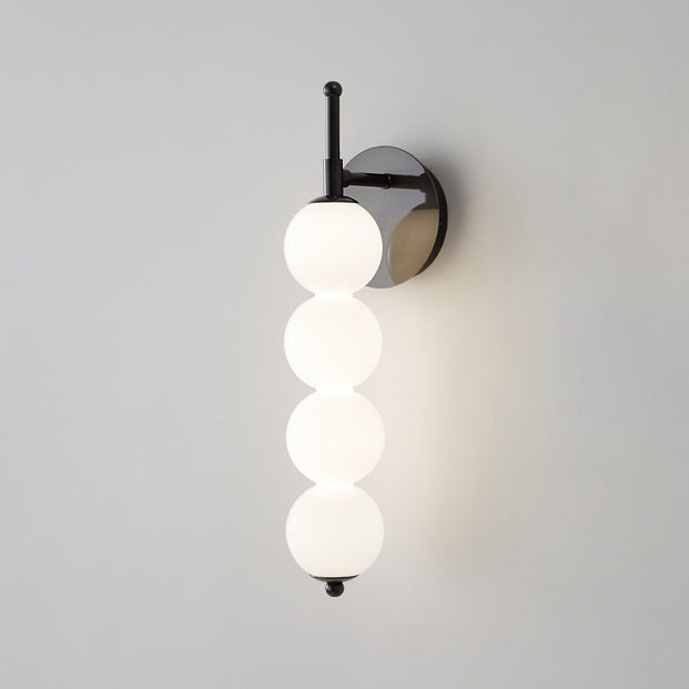 Candied Haws Shape Beaded Wall Lamp