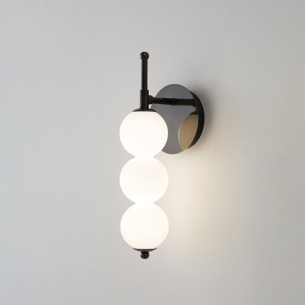 Candied Haws Shape Beaded Wall Lamp