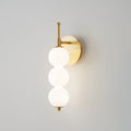 Candied Haws Shape Beaded Wall Lamp