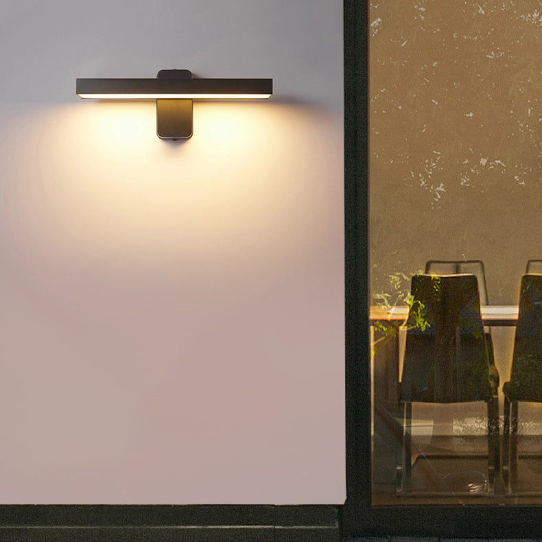 Rectangular Swivel Head Aluminum Outdoor Light