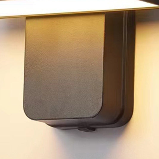 Rectangular Swivel Head Aluminum Outdoor Light