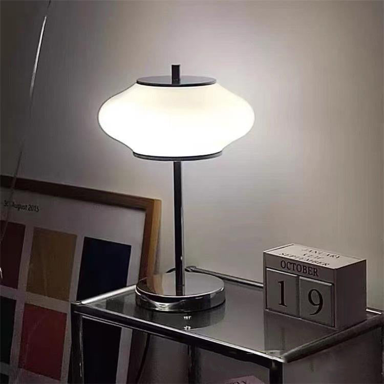 UFO Shaped Iron Glass Table Lamp