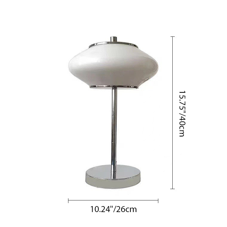 UFO Shaped Iron Glass Table Lamp